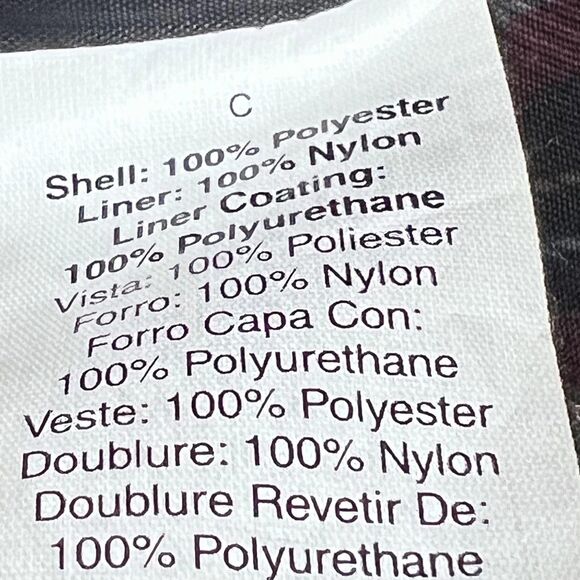 Forresters Rainshedder Jacket Mens Large Plaid Shell Water Repellent Made USA - Picture 12 of 14